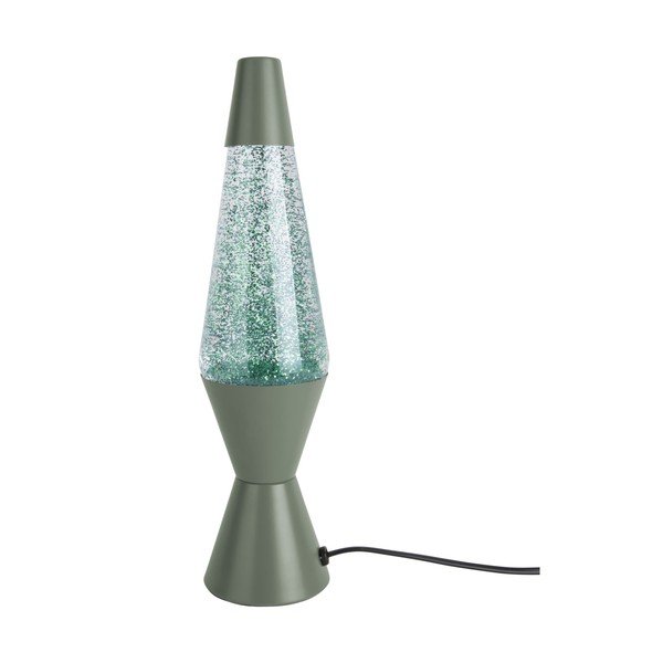 Lampada da tavolo verde Glitter - Leitmotiv