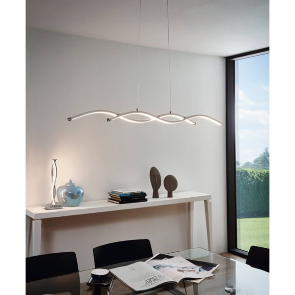 Lampadario LED argentato LASANA 2 – EGLO-image-1