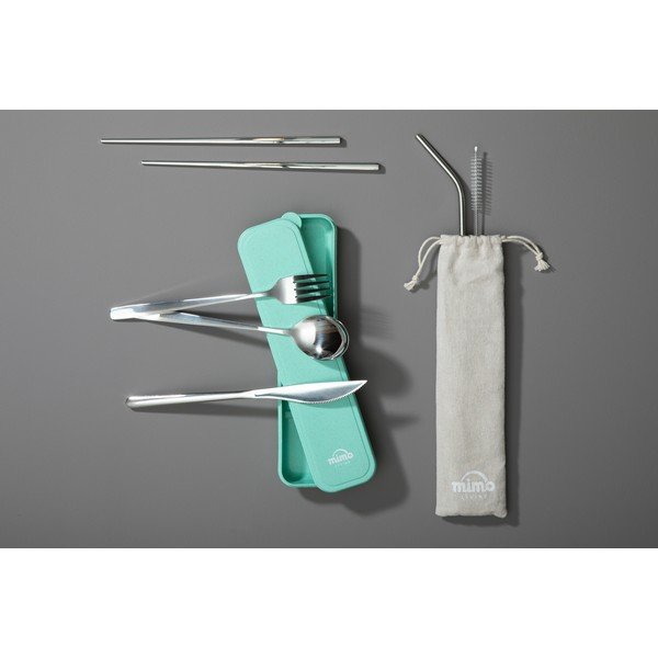 Posate in acciaio inox in argento 6 pezzi Mimo - Premier Housewares-image-1