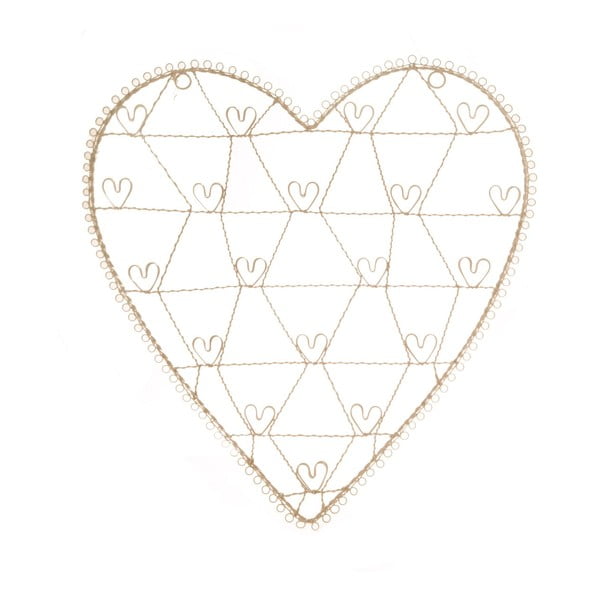 Lavagna fotografica crema Filo Wire Heart - Sass & Belle