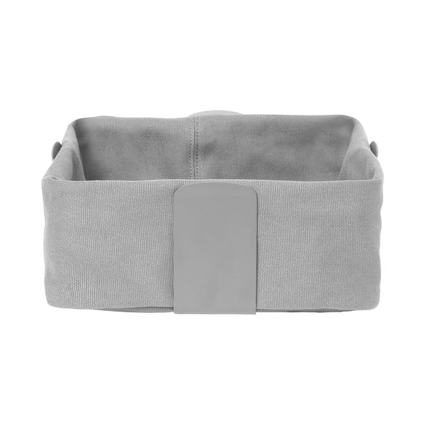 Cestino per il pane in tessuto grigio chiaro Pane, 26 x 26 cm - Blomus