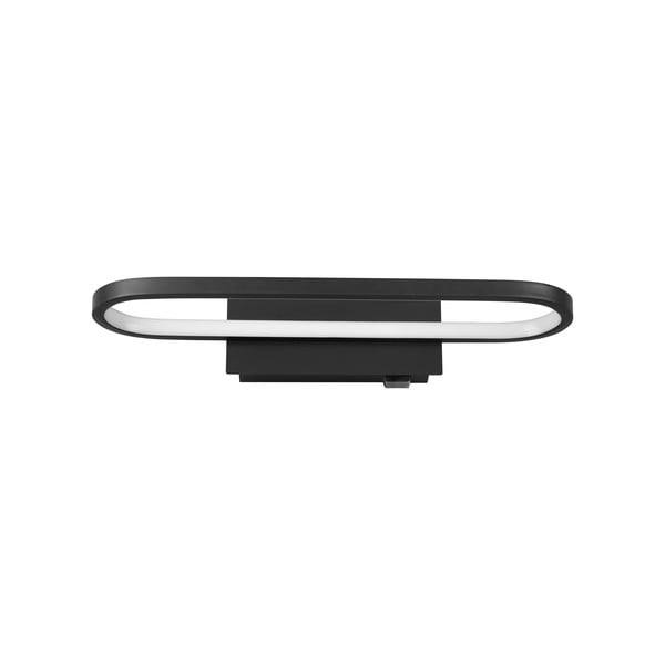 Applique LED nero opaco (lunghezza 40 cm) Gianni - Trio-image-4