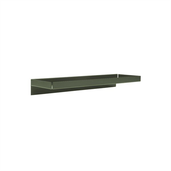 Mensola verde scuro in metallo 50 cm Bakku – OYOY Living Design