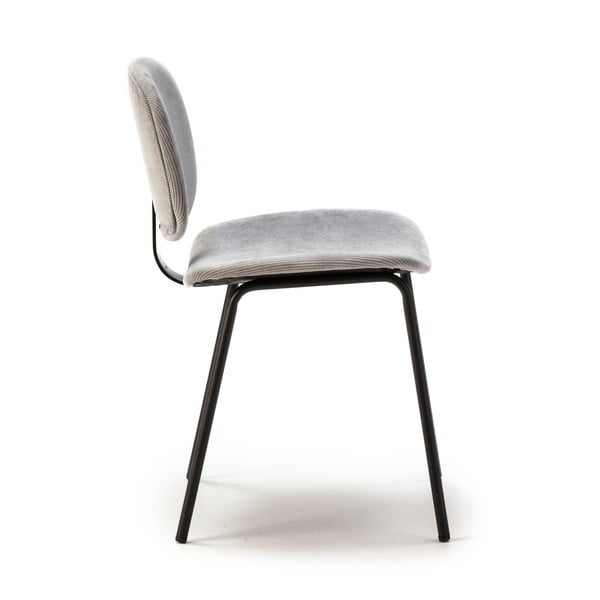 Sedie da pranzo grigie in set di 2 Arus - Marckeric-image-3