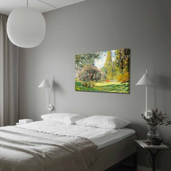 Riproduzione murale su tela, 100 x 70 cm Claude Monet - Wallity-image-1