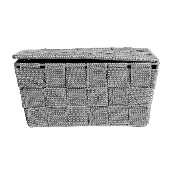 Cestino grigio con coperchio Adria - Wenko-image-3