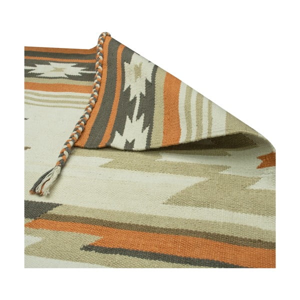 Tappeto reversibile per esterni in plastica riciclata , 120 x 180 cm Aztec - Green Decore-image-4