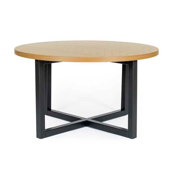 Tavolino rotondo Camden Camden Herringbone - Woodman-image-1