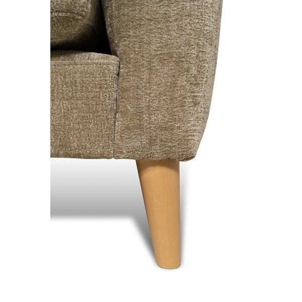 Divano marrone chiaro 152 cm Marvel - Scandic-image-4