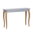 Scrivania grigio scuro Lillo, lunghezza 105 cm - Ragaba