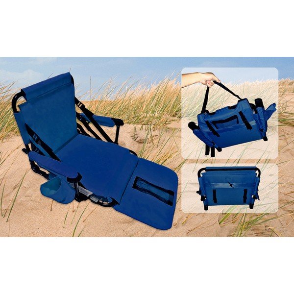 Sedia sdraio da campeggio pieghevole Rochefort - Garden Pleasure-image-1