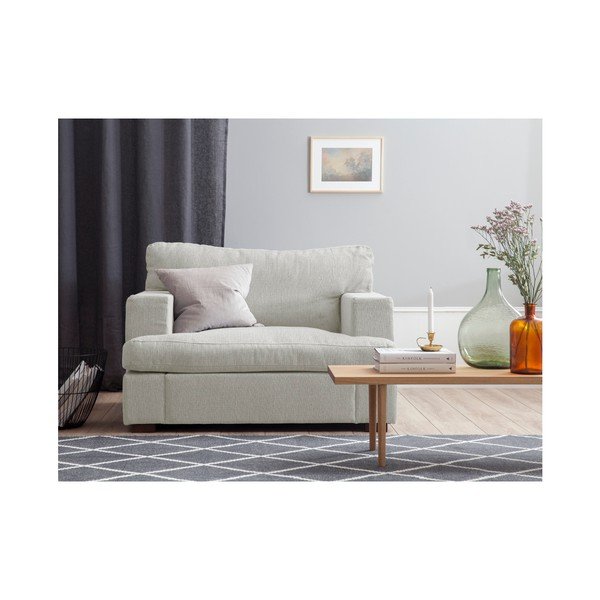 Krémově bílé křeslo Windsor & Co Sofas Daphne-image-2