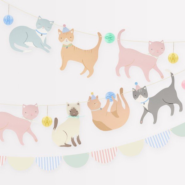 Ghirlanda Cute Kittens - Meri Meri-image-4