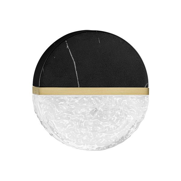 Lampada da parete LED nera in metallo con intensità regolabile Dorin – Nova Luce