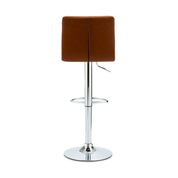 Sgabelli da bar girevoli marrone cognac in set di 2 88 cm Coco - Furnhouse-image-2