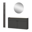 Set da corridoio antracite/naturale Ameca - Germania