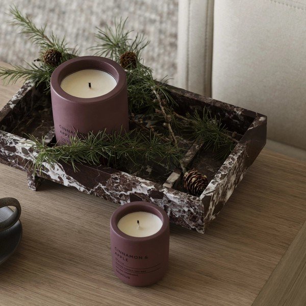 Vassoio decorativo in marmo 30x18 cm Abento - Blomus-image-2