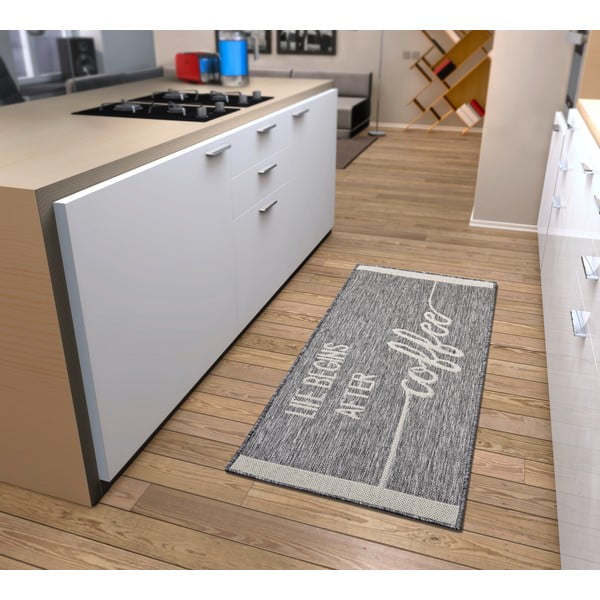 Passatoia grigia 62x150 cm Cucina – Hanse Home-image-1