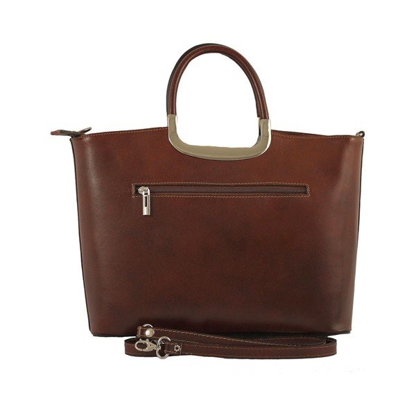 Borsa in pelle marrone Gia - Chicca Borse-image-1