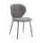 Sedie da pranzo in set grigie 2 pz Maori – Marckeric