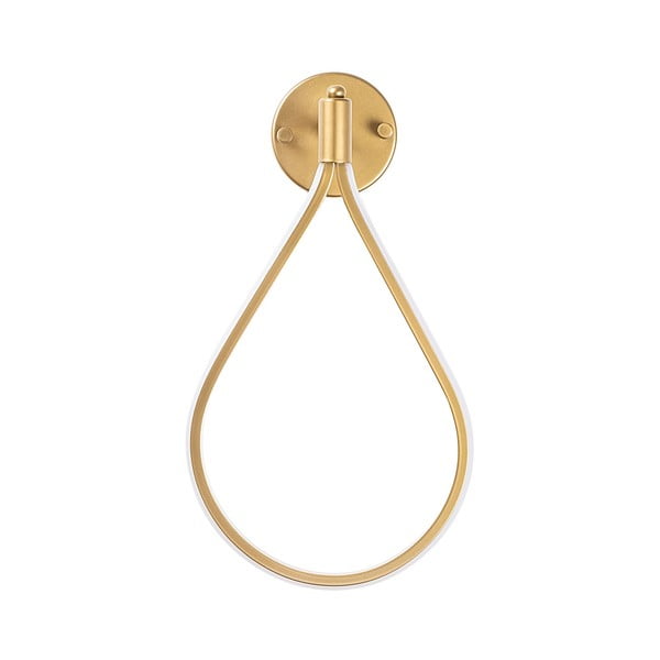 Lampada da parete a LED di colore oro Damla - Opviq lights
