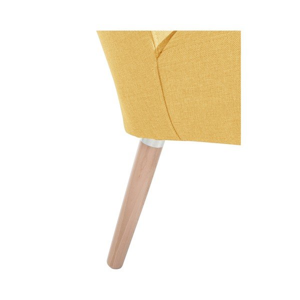 Poltrona gialla Neele Duro Yellow - Max Winzer-image-1