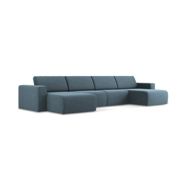 Divano angolare blu Kalea – Makamii-image-2
