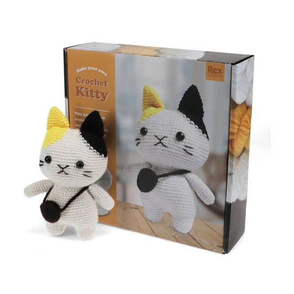 Giocattolo creativo DIY Crochet Cat – Rex London