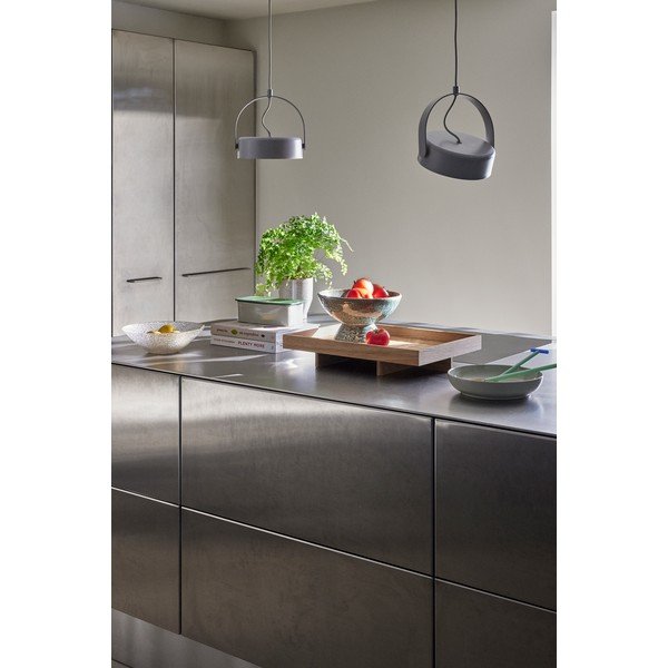 Lampada a sospensione grigio chiaro Stage - Hübsch-image-3