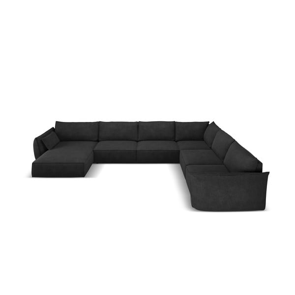 Divano angolare grigio scuro (angolo destro) Vanda - Mazzini Sofas