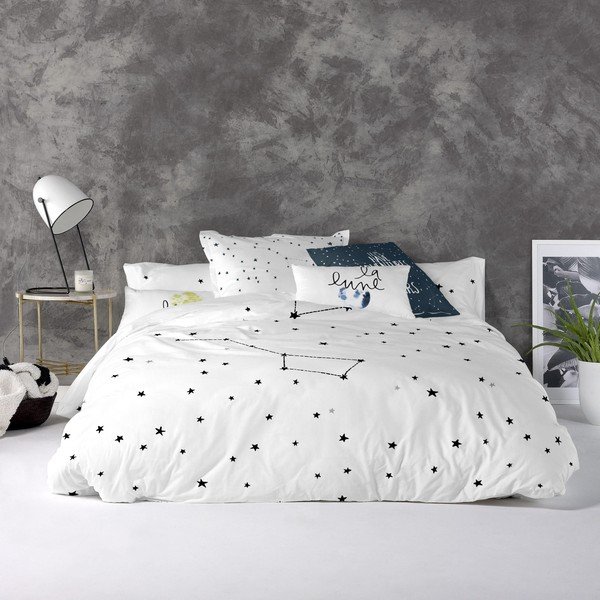 Copripiumino in cotone, 200 x 200 cm Constellation - Blanc-image-1