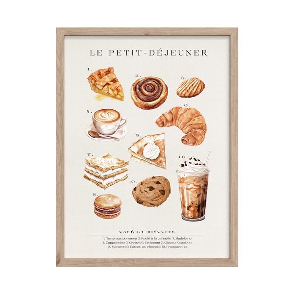 Dipinto 30x40 cm Petit Dejeuner – Styler
