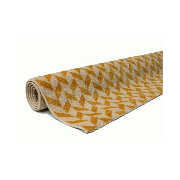 Tappeto giallo Nilo, 160 x 230 cm - Universal-image-1