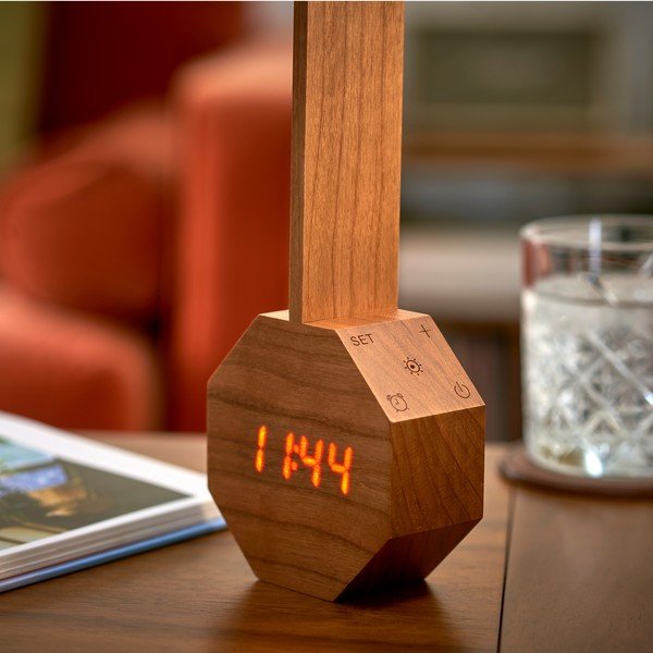 Sveglia digitale/da tavolo Octagon One LED – Gingko-image-4