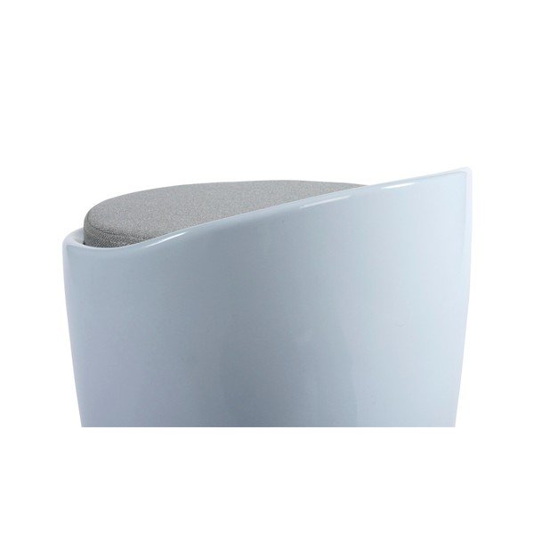 Sgabello bianco con contenitore Ese - Kokoon-image-3