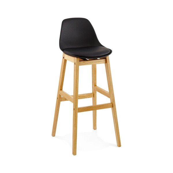 Sedia da bar nera Design Elody - Kokoon