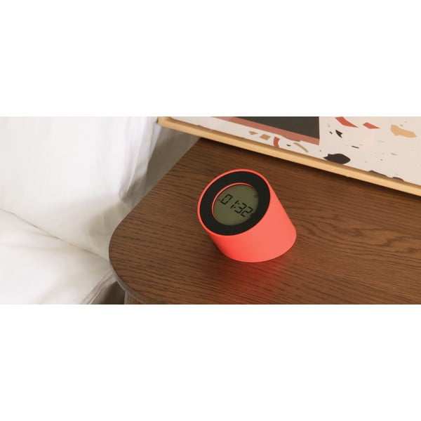 Sveglia rossa con display LED Edge The Edge - Gingko-image-2