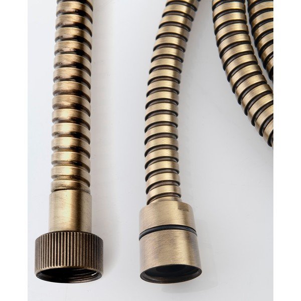 Tubo doccia in ottone color bronzo Powerflex - Sapho-image-1