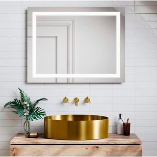 Lavabo rotondo dorato in acciaio inox ø 38 cm Aurum – Sapho