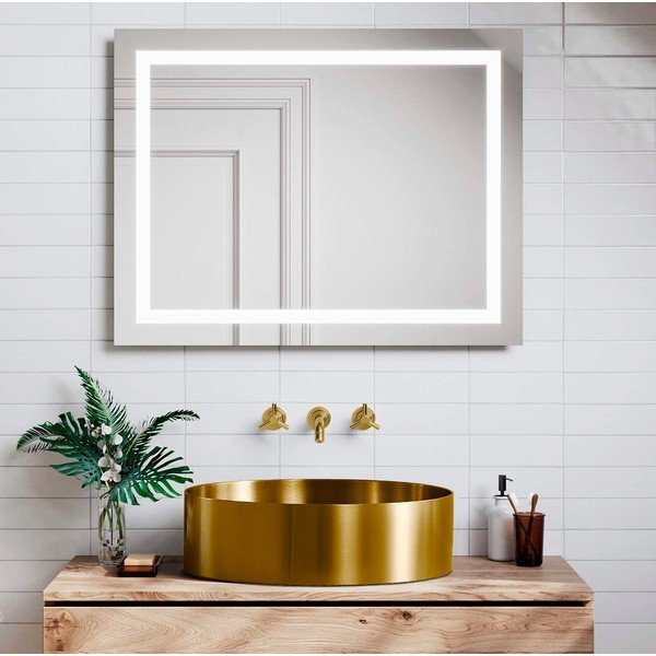 Lavabo rotondo dorato in acciaio inox ø 38 cm Aurum – Sapho-image-1