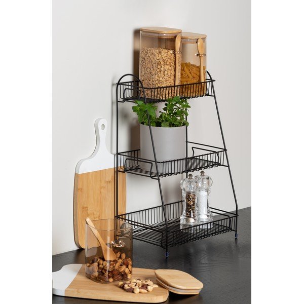 Barattolo in vetro marrone con coperchio e cucchiaio in legno Barattolo, altezza 13 cm - PT LIVING-image-1