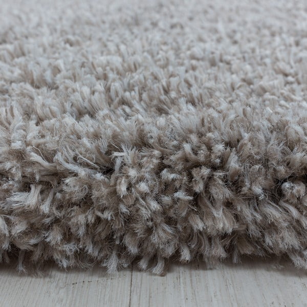 Passatoia marrone chiaro 80x250 cm Fluffy - Ayyildiz Carpets-image-3