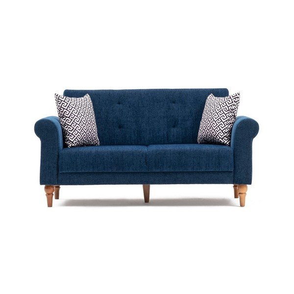 Divano letto blu scuro Madona - Balcab Home