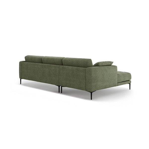 Divano angolare verde (con penisola a sinistra/con chaise lounge) Bemy – Micadoni -image-2