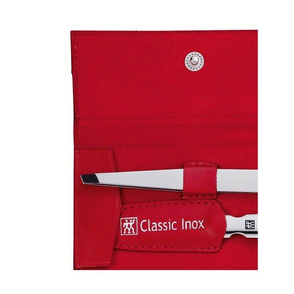 Set manicure in astuccio di pelle rossa, 3 pezzi - Zwilling-image-4