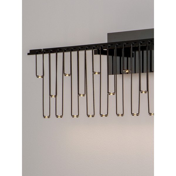Lampada da parete LED color argento lucido in alluminio con intensità regolabile Stellar – Nova Luce-image-3