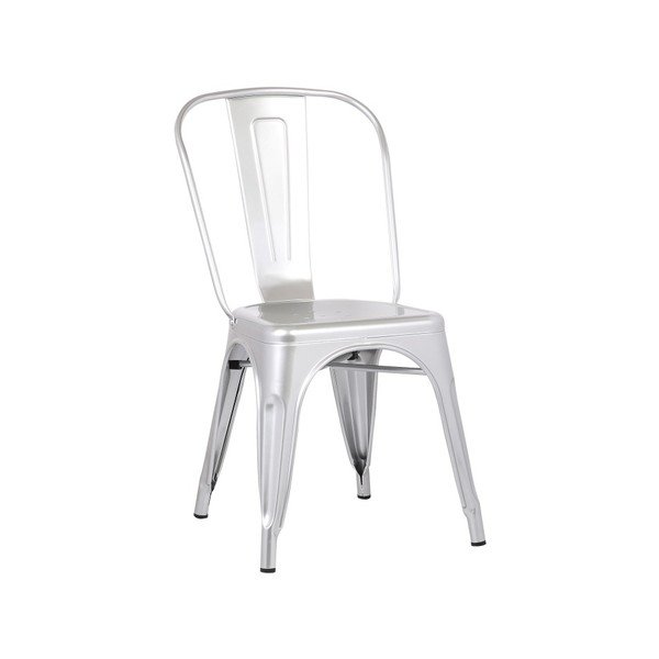 Sedia in argento Dazzle - Leitmotiv