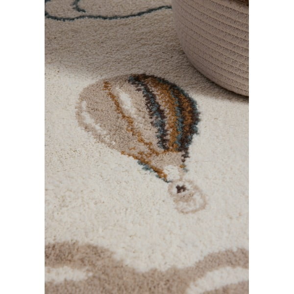 Tappeto per bambini color crema 120x170 cm Hot Air Balloon – Hanse Home-image-3