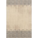 Tappeto in lana beige 160x240 cm Decori - Agnella