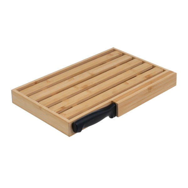 Tagliere con accessori in bambù 22x35,5 cm – Casa Selección-image-2